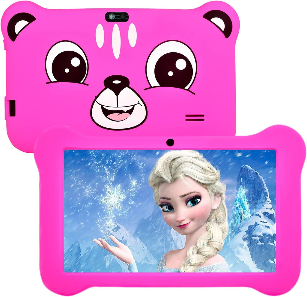 Pink Pack of 2 Kids Tablet with 7 inch IPS Screen T542