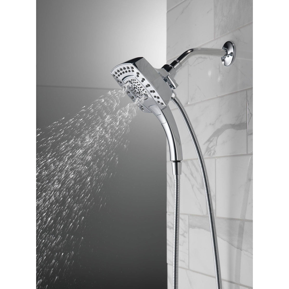 Chrome 2-in-1 Shower Head E689287