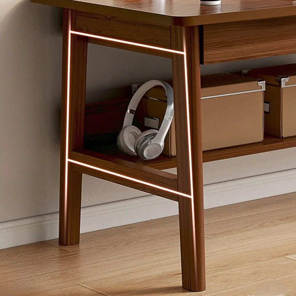 Solid Wood Computer Desk R36270