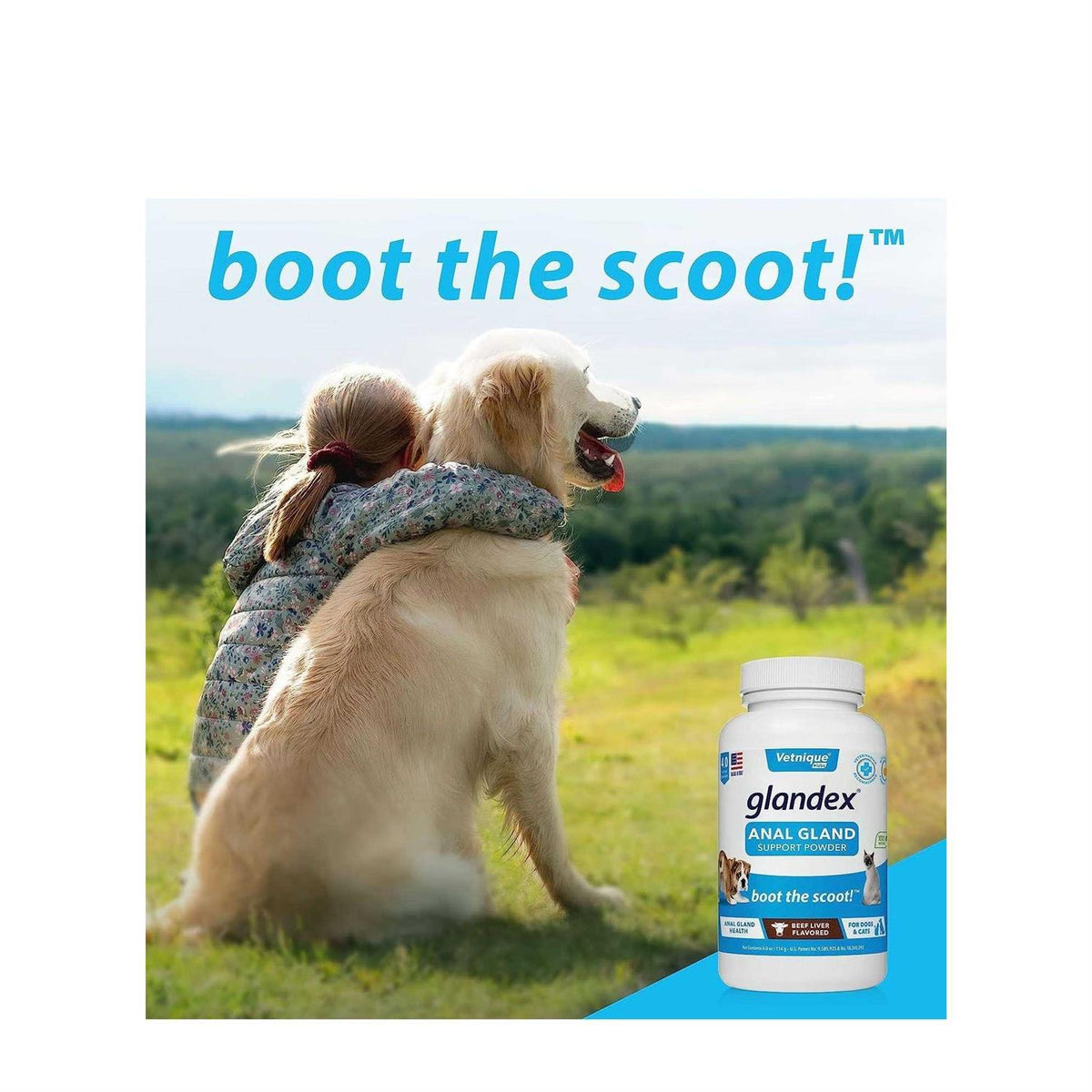 Anal Gland Support Powder for Dogs & Cats U62007