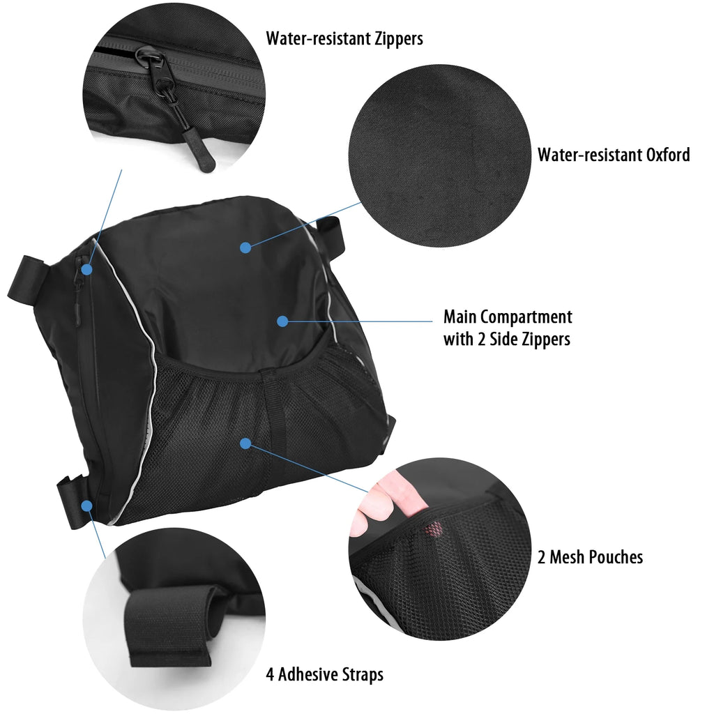 Large Compartment Kayak Storage Bag, Water Resistant Mesh Organizer W104667