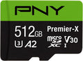512GB Class 10 U3 V30 microSDXC Flash Memory Card H165581