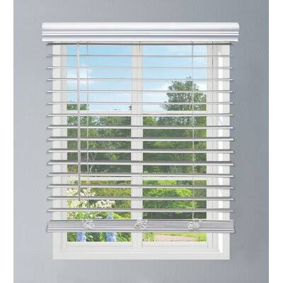 44W x 72L Cordless Faux Wood Blinds Q14005