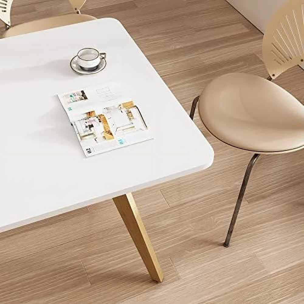 47.2" Rectangular Dining Table with Wood Legs E912071