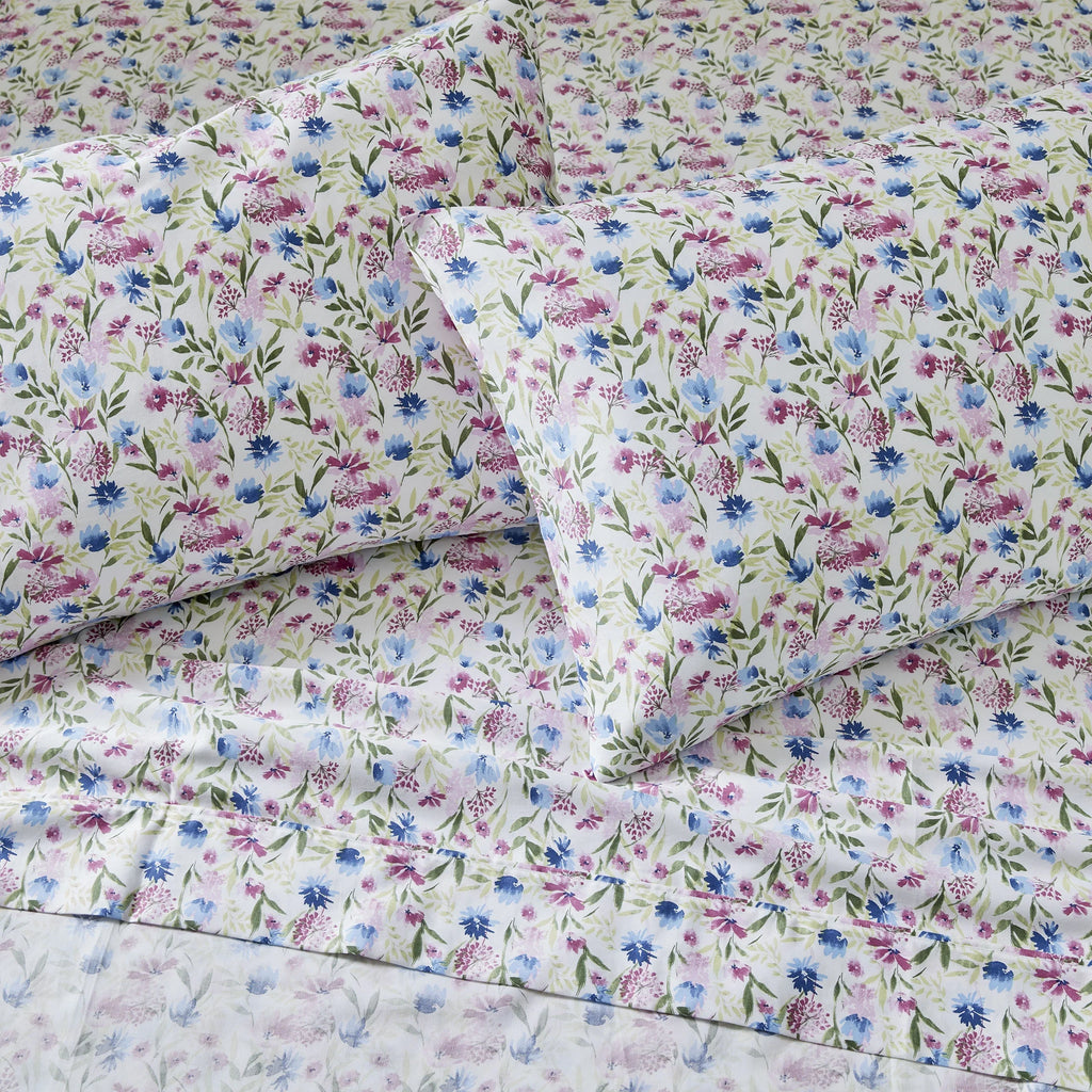 100% Cotton Sateen 300 Thread Count Queen Sheet Set K854146