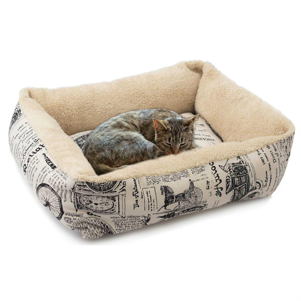 Pet Bed for Cat and Dog Crate Pad with Inner Cushion C32671
