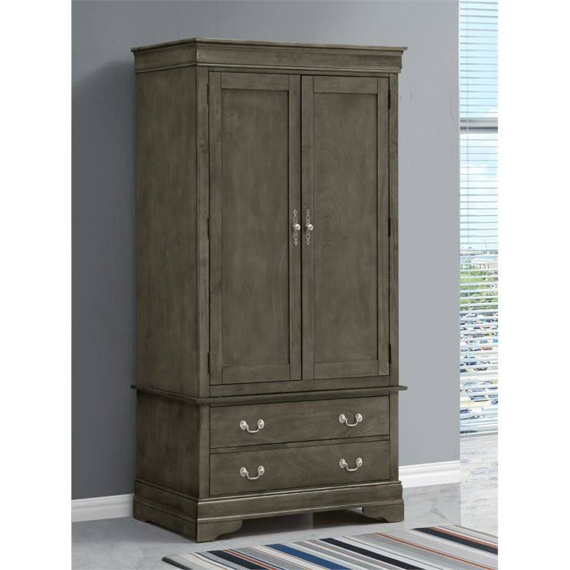 Gray Armoire R837397