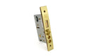 Mortise Lock with Strike Satin Brass Lever C30481