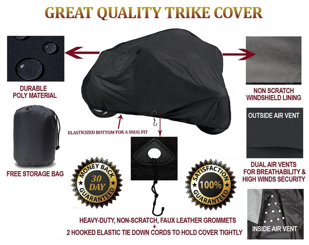 Trike Cover for Harley-Davidson Sportster 3-Wheeler Z9664