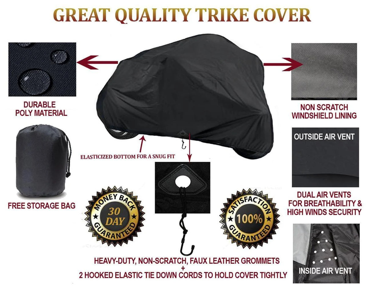 Trike Cover for Harley-Davidson Sportster 3-Wheeler Z9664