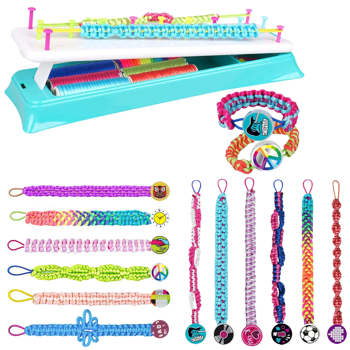 DIY Craft Kit Friendship Bracelet Making Set D758185