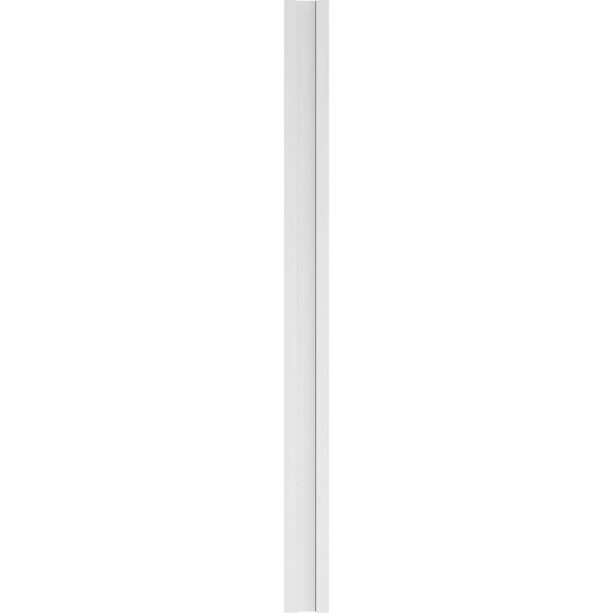 Plain PVC Pilaster with Standard Capital & Base (Pair) H353
