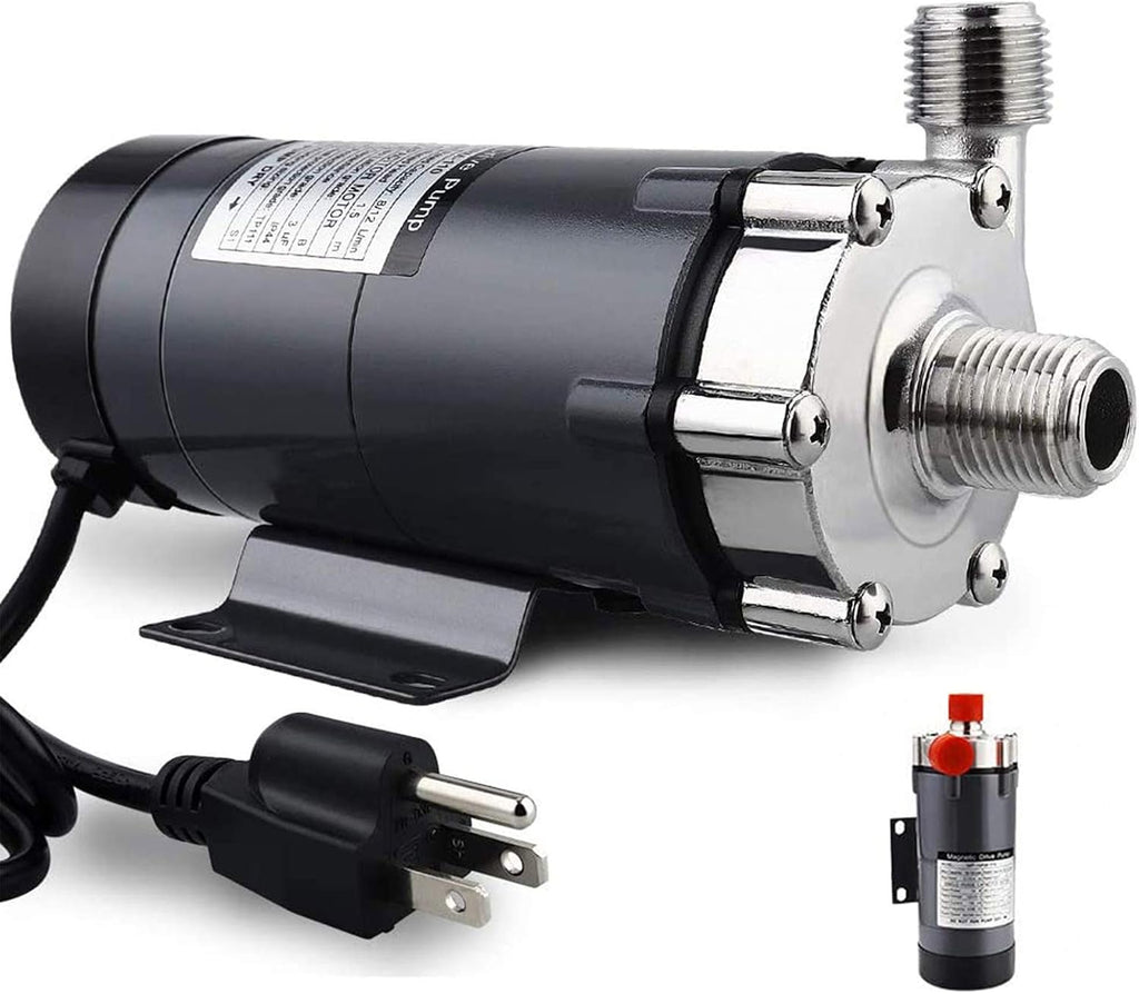 Magnetic Drive Pump 15RM with 1/2" NPT Thread, Black, Pack of 2 M9113