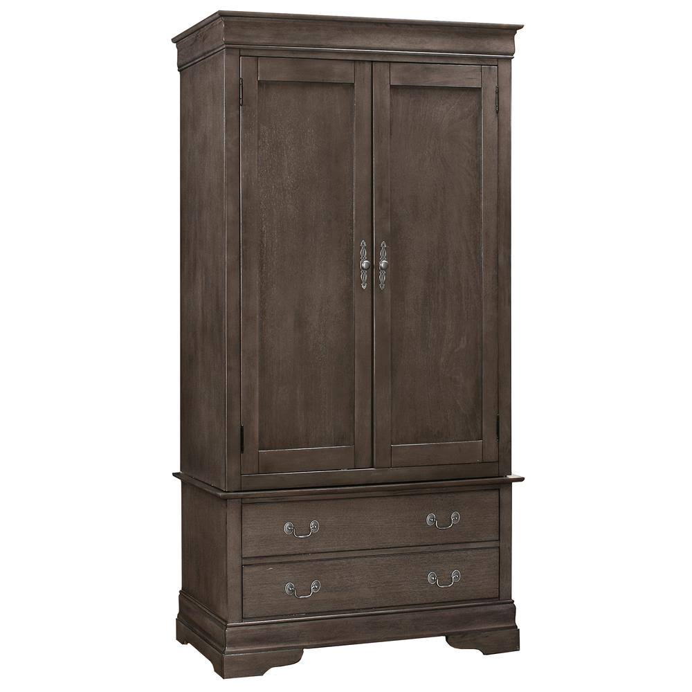 Gray Armoire R837397