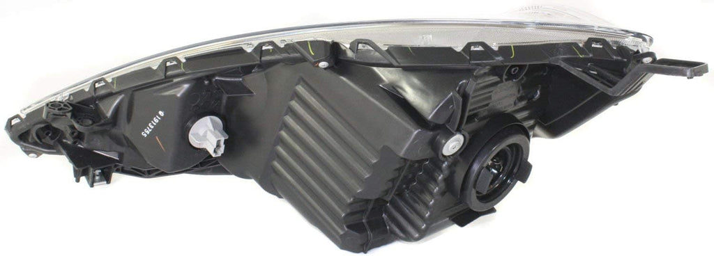 Tinted Chrome Bezel Halogen Headlight Set of 2 V49484