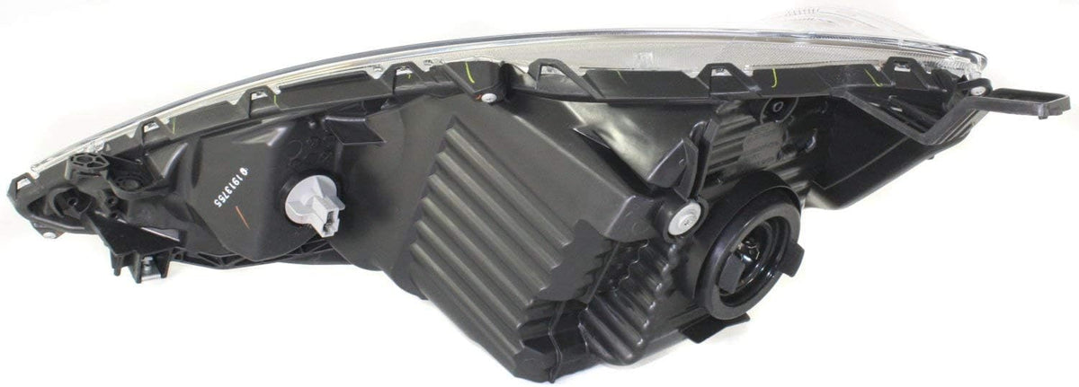 Tinted Chrome Bezel Halogen Headlight Set of 2 V49484