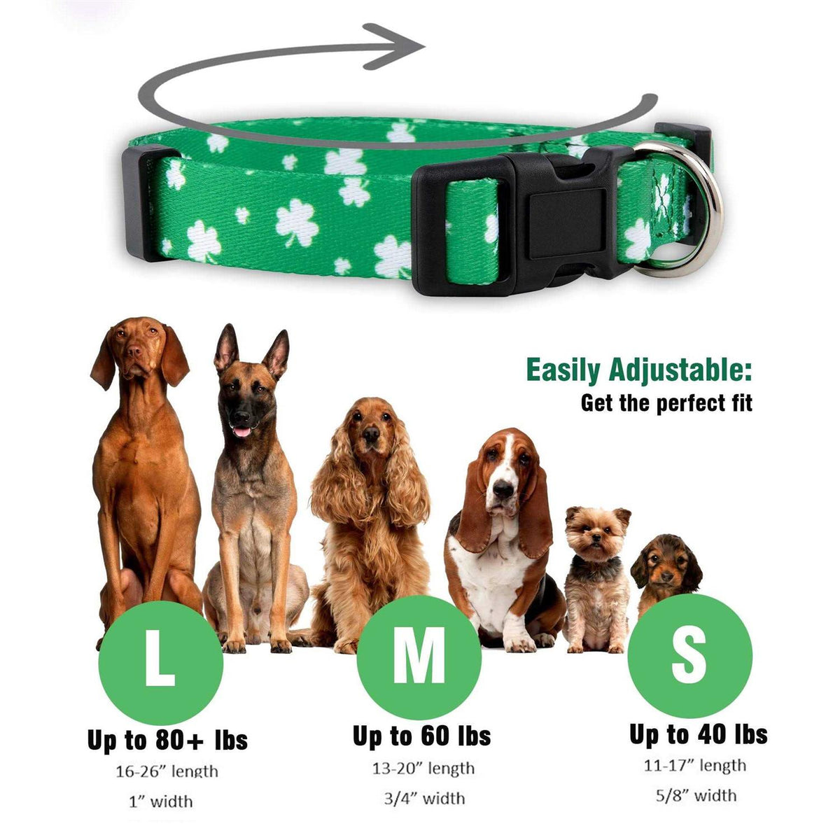 St Patricks Day Dog Collars G811605