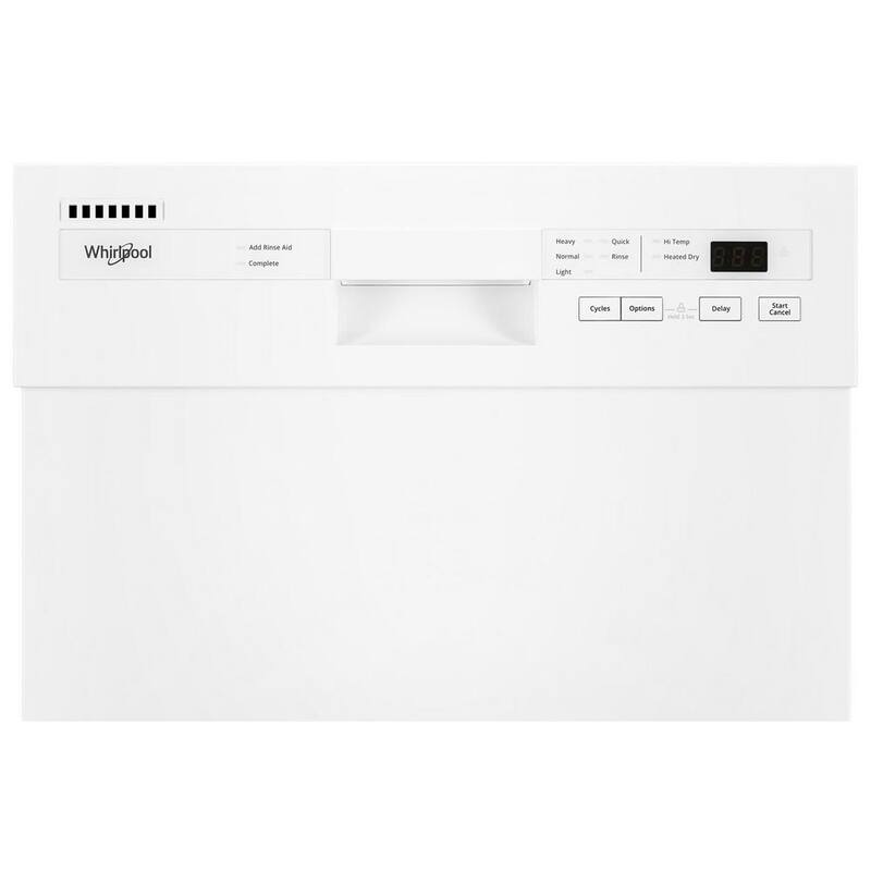 White 18 in. Built-In Dishwasher M14270