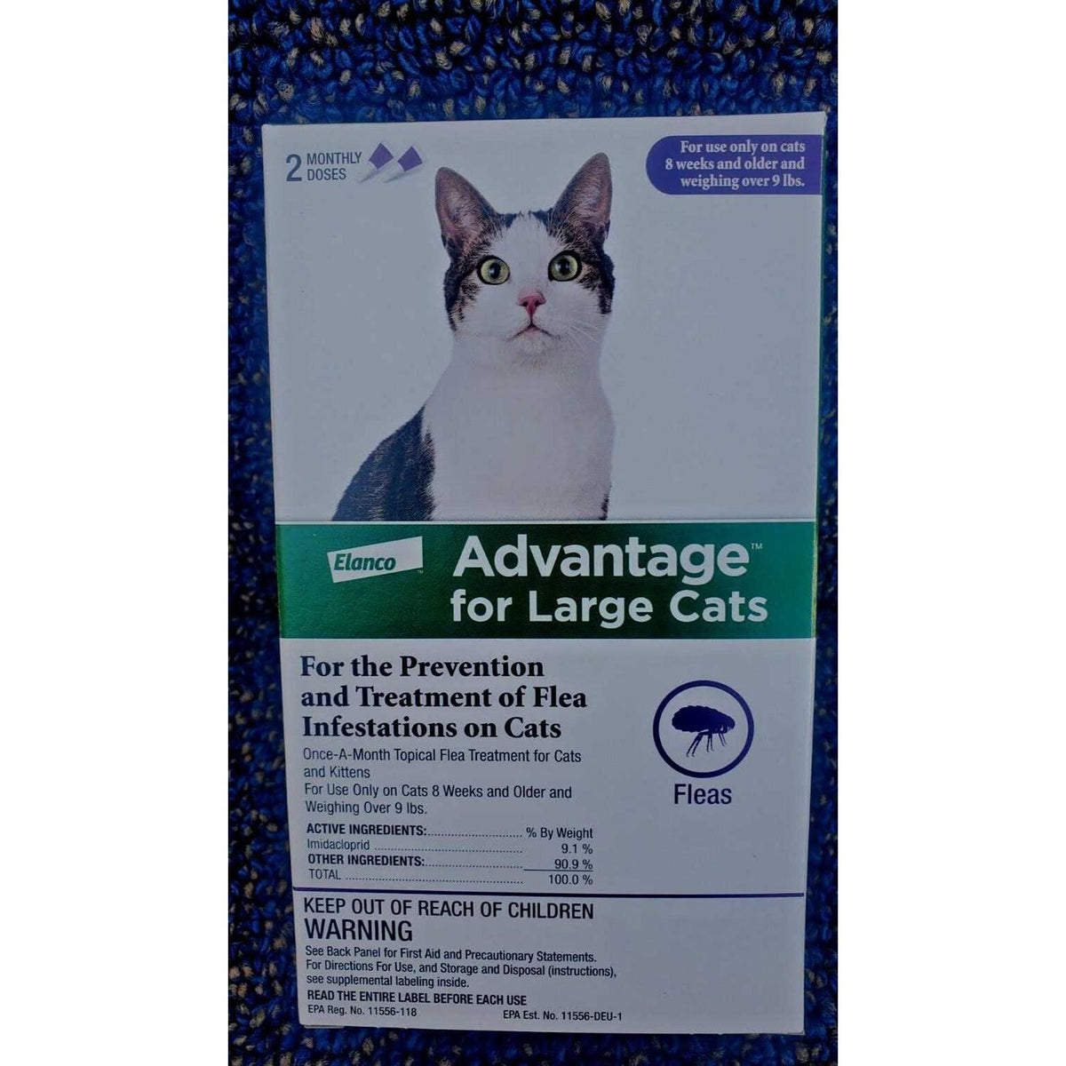 Topical Flea Prevention for Large Cats U607654