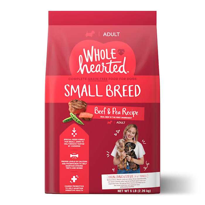 Grain Free Beef & Pea Recipe Small Breed Adult Dry Dog Food Q869