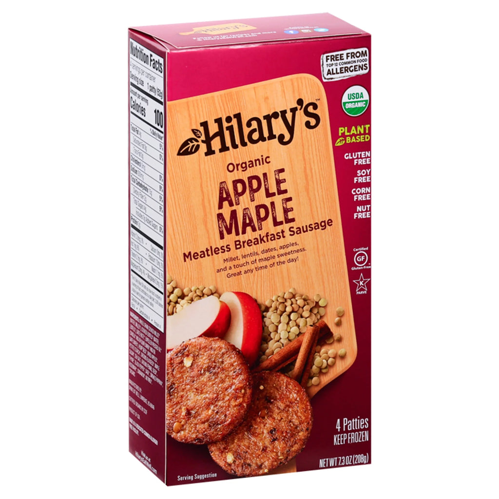 Organic Apple Maple Veggie Breakfast Sausage L971388
