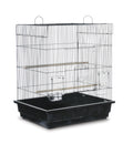 Black Square Roof Parakeet Cage A384513