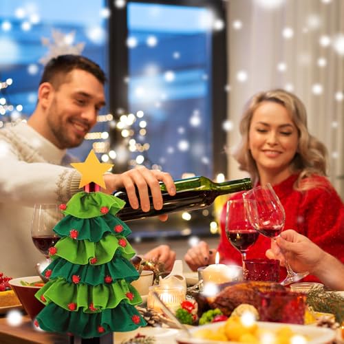 Christmas Tree Wine Bottle Cover Bags V721
