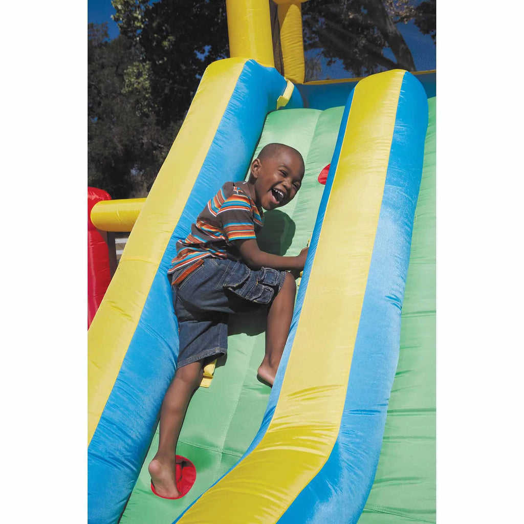 Inflatable Bounce House with Blower and Climbing Wall M85413