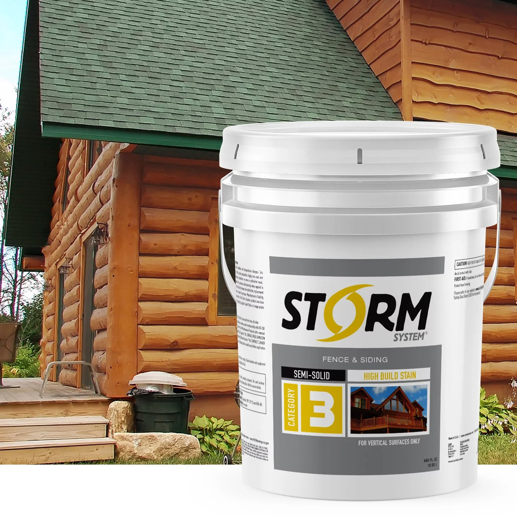Semi-Transparent Log & Siding Stain + Sealer Teak 1 Gallon Z6802