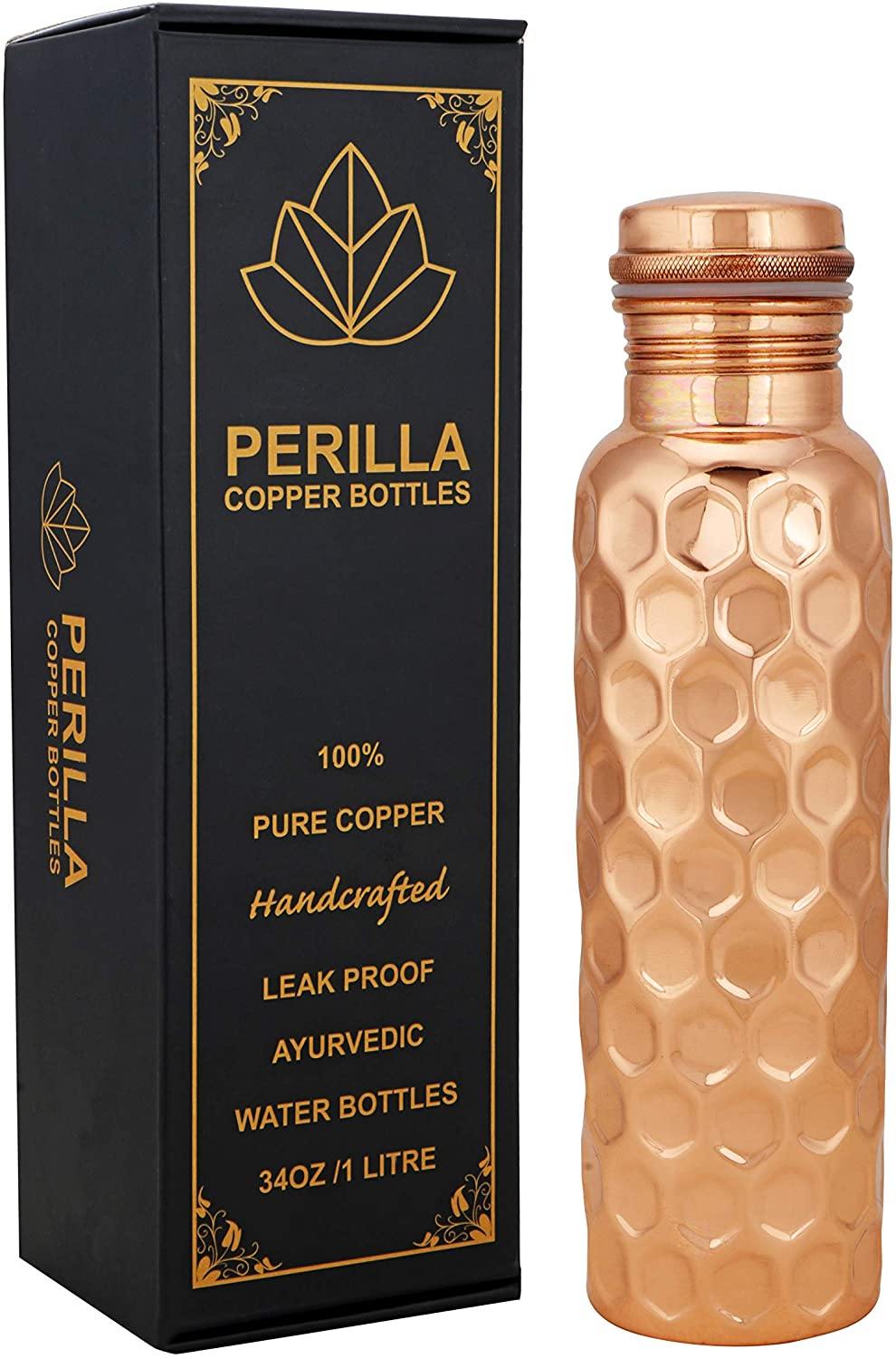 Copper Bottle 1L Leak Proof 1000 ml F5301