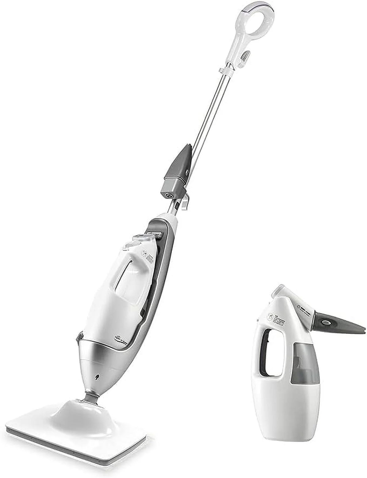 White Multi-Functional Steam Mop D8169