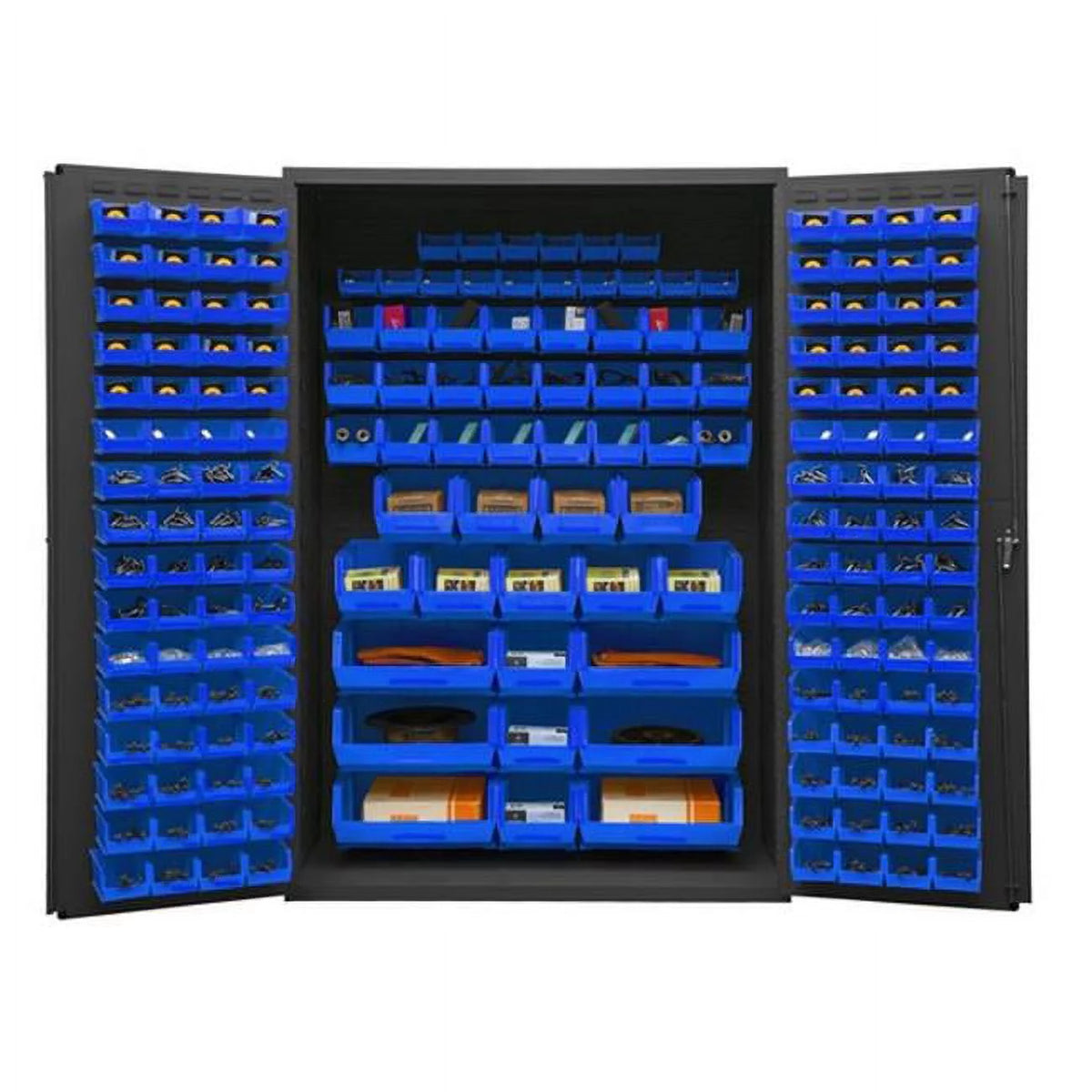 Gray Bin Cabinet S57848