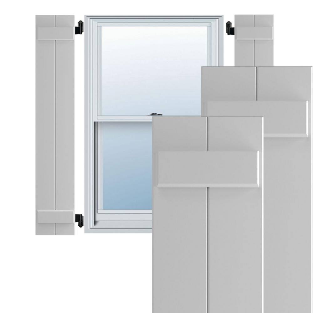 Primed Composite Board-n-Batten Shutters (Per Pair) X46910