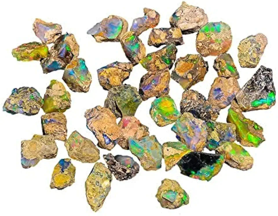 Opal Rough Natural Mix Ethiopian Raw Crystal Rock Gemstone A3285