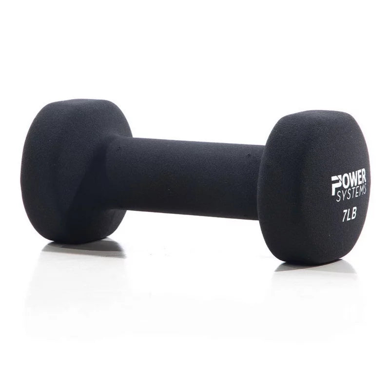 Neoprene Coated Dumbbell, Black, Pair, 8 lb M168