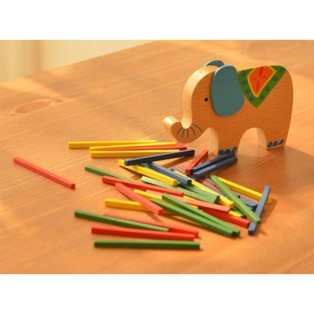 Wooden Stackable Building Blocks Educational Toys U510191