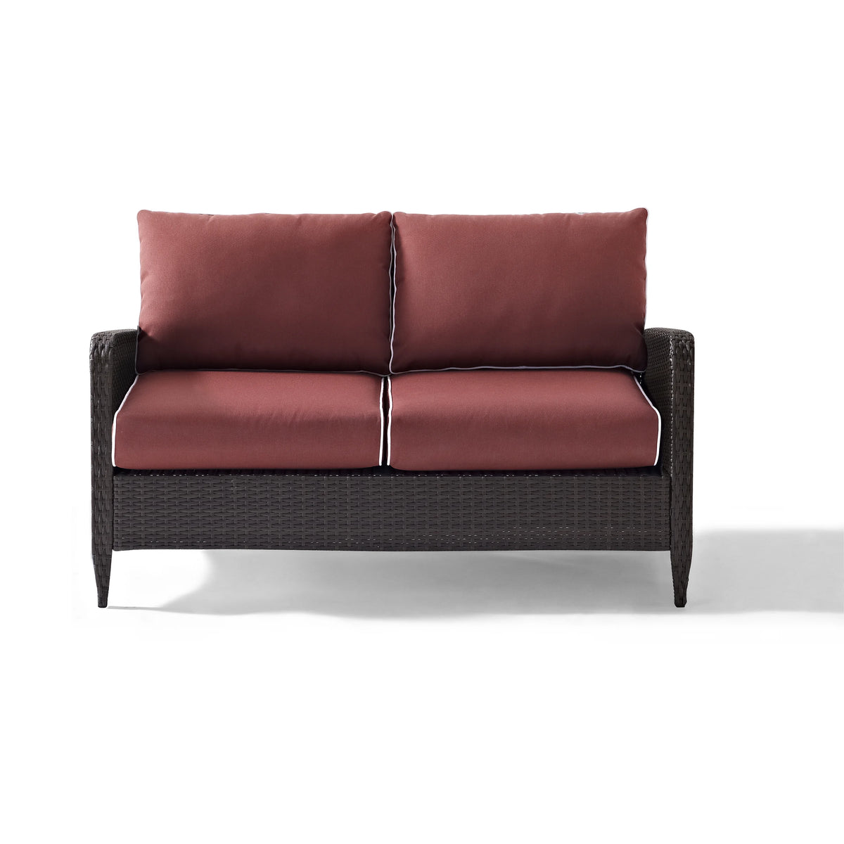 Sangria Outdoor Wicker Loveseat H479939