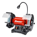 8 in. Variable-Speed Bench Grinder with LED Work Light M406
