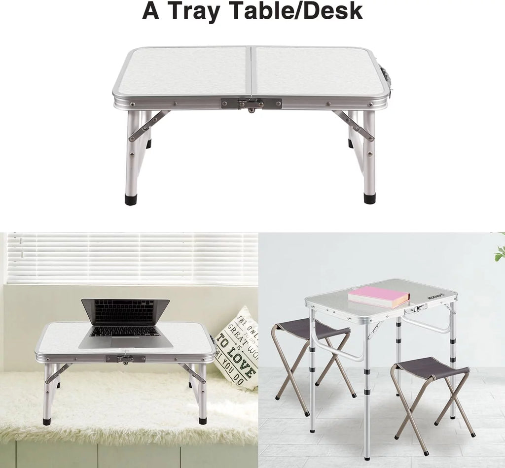 Small Aluminum Folding Camping Table S4502