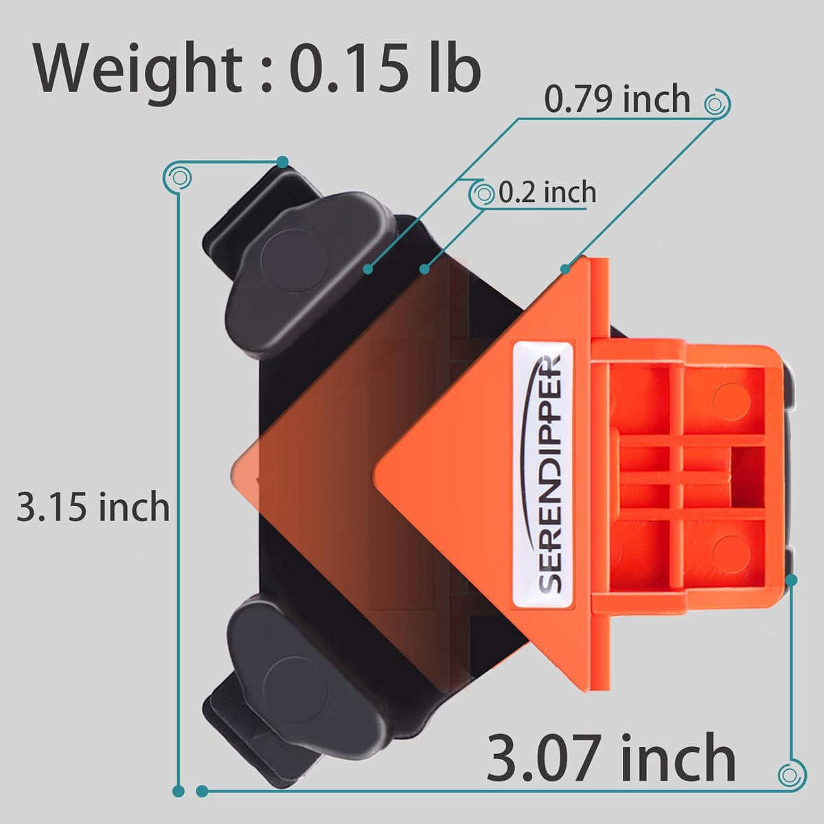 4PCS 90 Degree Right Angle Corner Clamps L91513