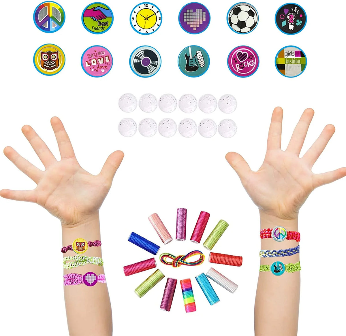 DIY Craft Kit Friendship Bracelet Making Set D758185