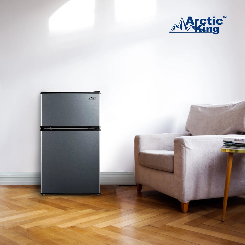 3.2 Cu ft Two Door Compact Refrigerator with Freezer V292875