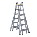26 ft. Reach Aluminum Multi-Position Pro Ladder with PowerLite Rails 375 lbs. Load Capacity Type IAA Duty Q9405